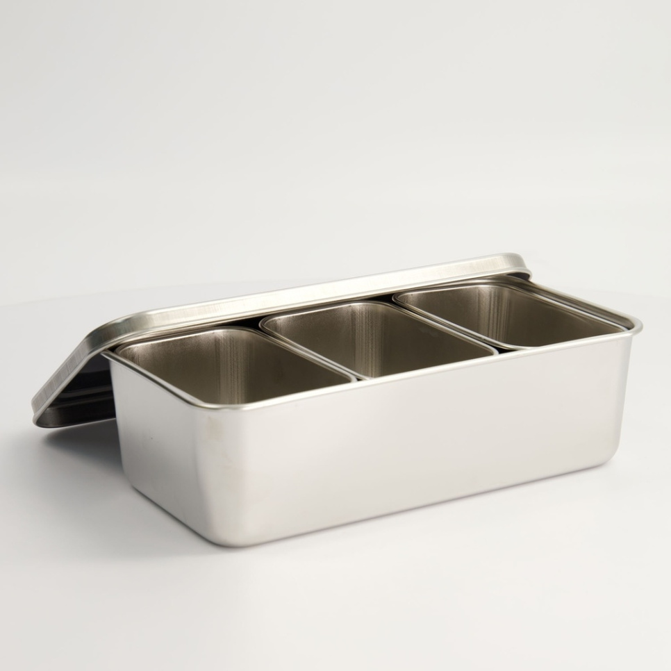 Japanese stainless steel mini boxes in the group Cooking / Kitchen utensils / Asian cooking at KitchenLab (2252-33039)