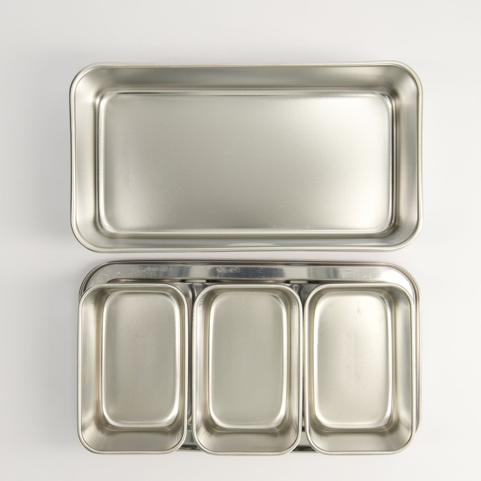 Japanese stainless steel mini boxes