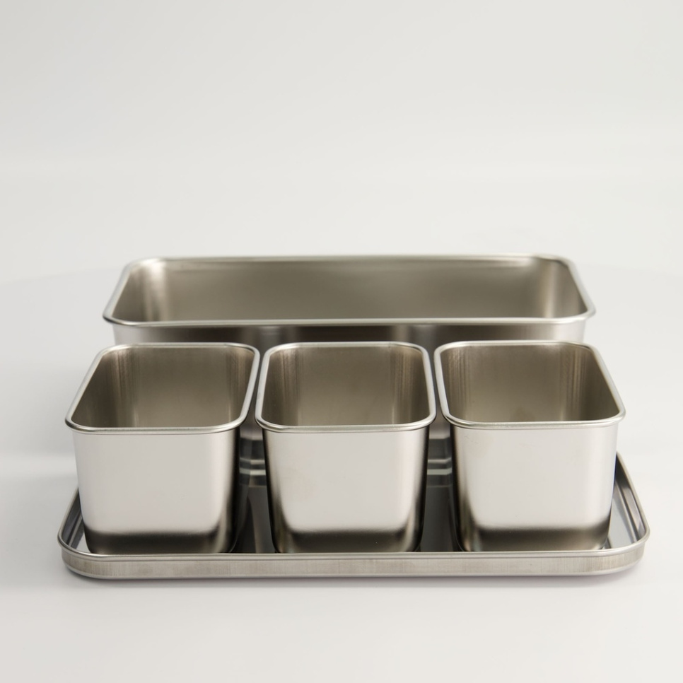 Japanese stainless steel mini boxes