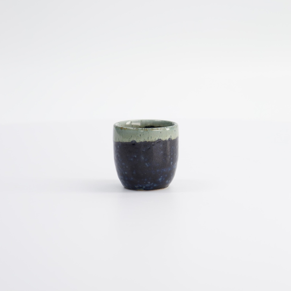Choko, Cup for Sake - Blue/White