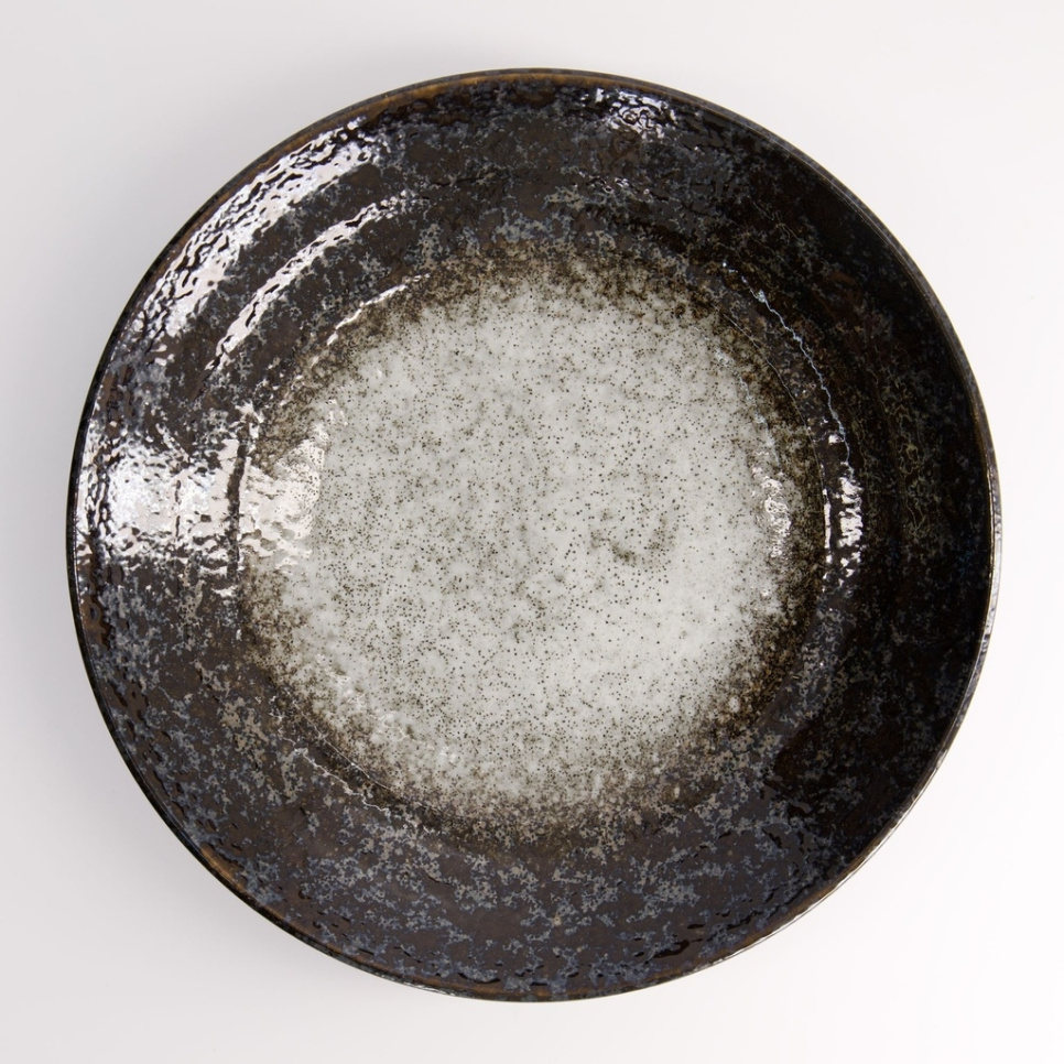 Ramen bowl Minoyaki Eclipse Mori, 28.5 cm