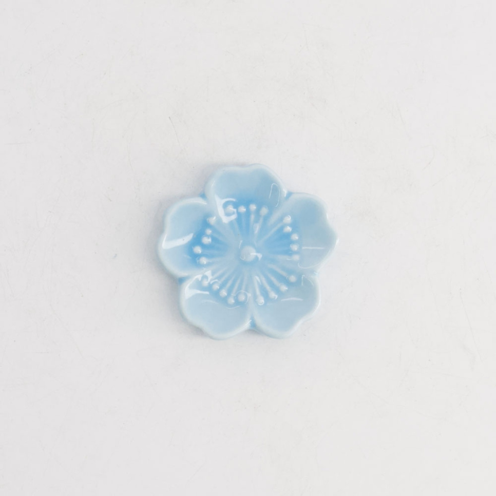 Resting support for chopsticks, Sakura - Light blue