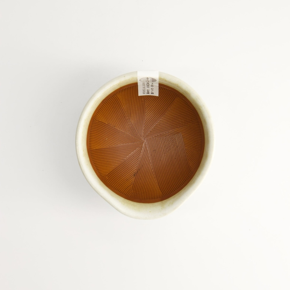 Japanese mortar, Suribachi, White 12 cm