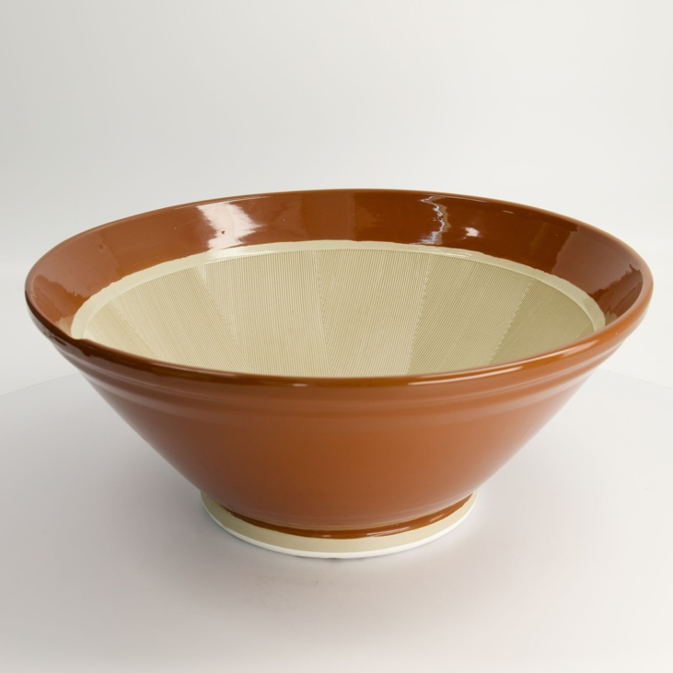 Japanese mortar, Suribachi, Brown 36 cm in the group Cooking / Kitchen utensils / Asian cooking at KitchenLab (2252-33132)