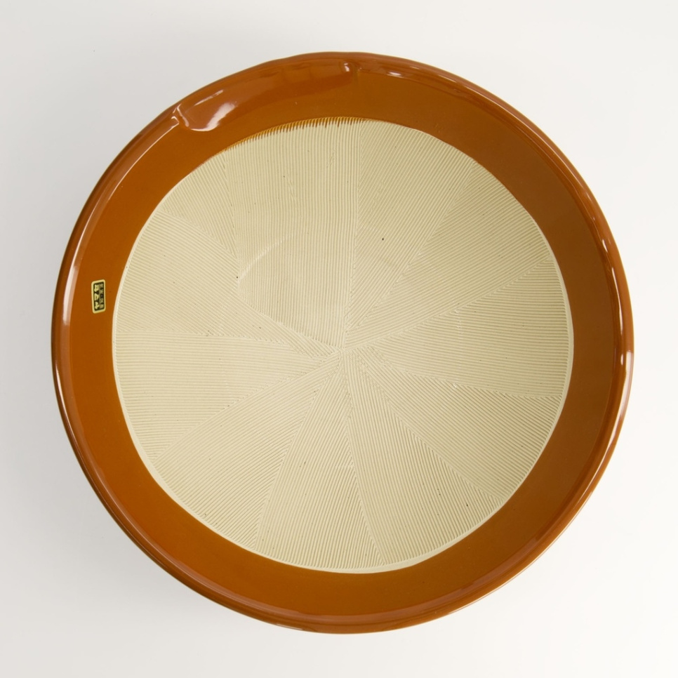 Japanese mortar, Suribachi, Brown 27 cm