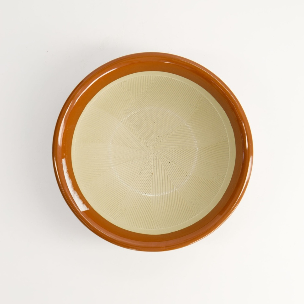 Japanese mortar, Suribachi, Brown 15,5 cm