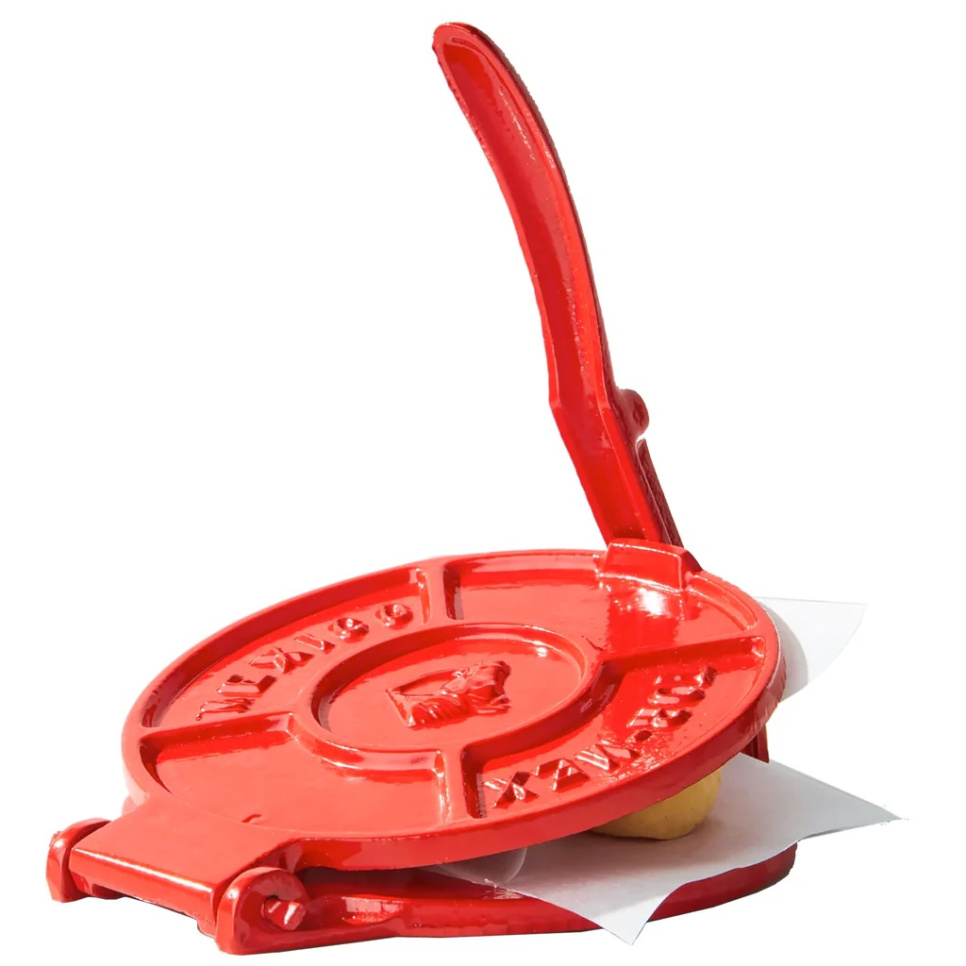 Cast Iron Tortilla Press, Red, with Servilleta – Verve Culture in the group Cooking / Kitchen utensils / Presses & Mortars at KitchenLab (2253-33684)