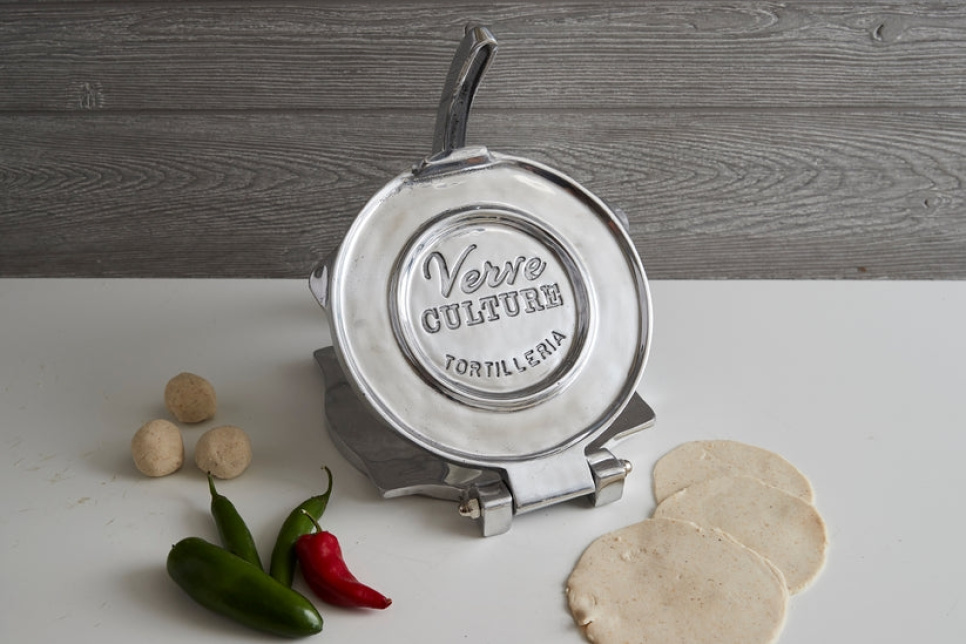 Große Tortillapresse aus Aluminium - Verve Culture in der Gruppe Kochen / Küchenutensilien / Pressen & Mörser bei The Kitchen Lab (2253-34924)