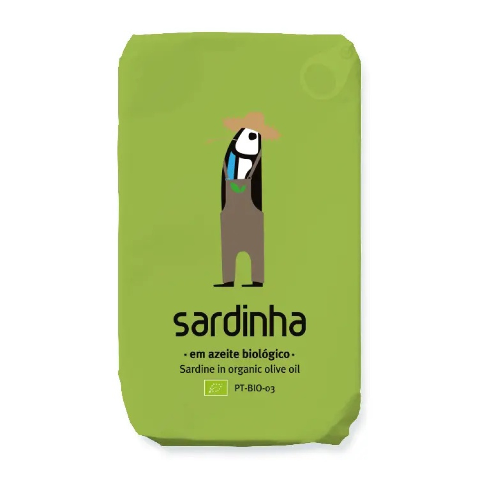 Sardinen in Bio-Olivenöl, 120 g - Sardinha in der Gruppe Kochen / Kolonial bei The Kitchen Lab (2253-35972)