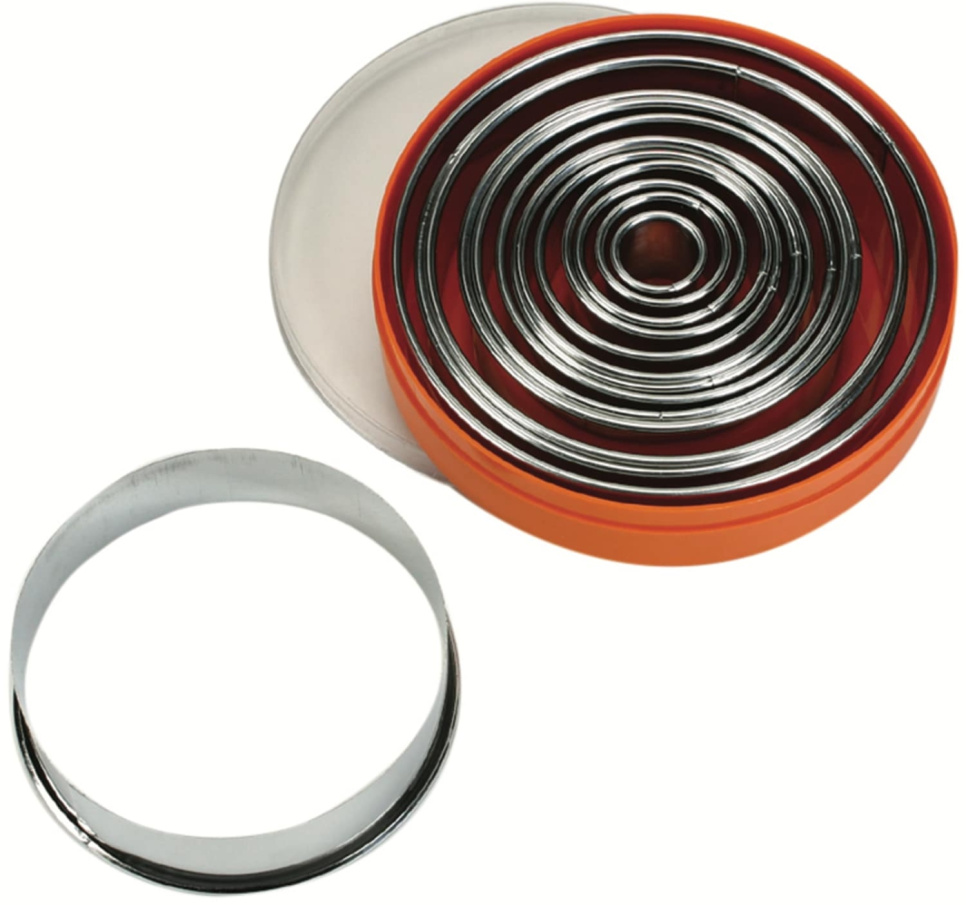 Round cutters, set of 16 pieces - Schneider in the group Baking / Baking utensils / Cutters & punch rings at KitchenLab (2254-33772)