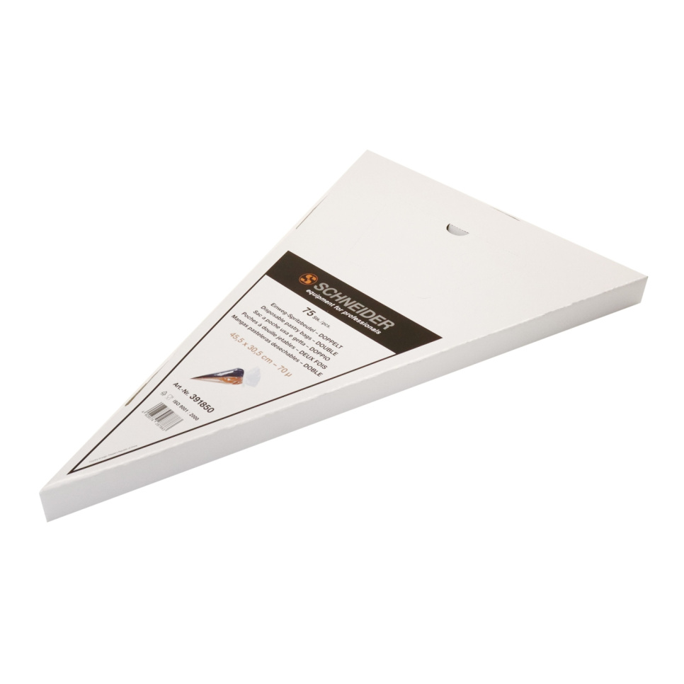 Piping bags for two fillings, 75-pack - Schneider