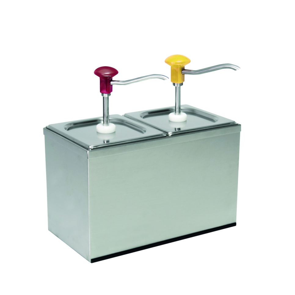 Sauce pump, Double, GN 1/6 - Schneider in the group Table setting / Other for Table Setting & Serving / Special items at KitchenLab (2254-33857)