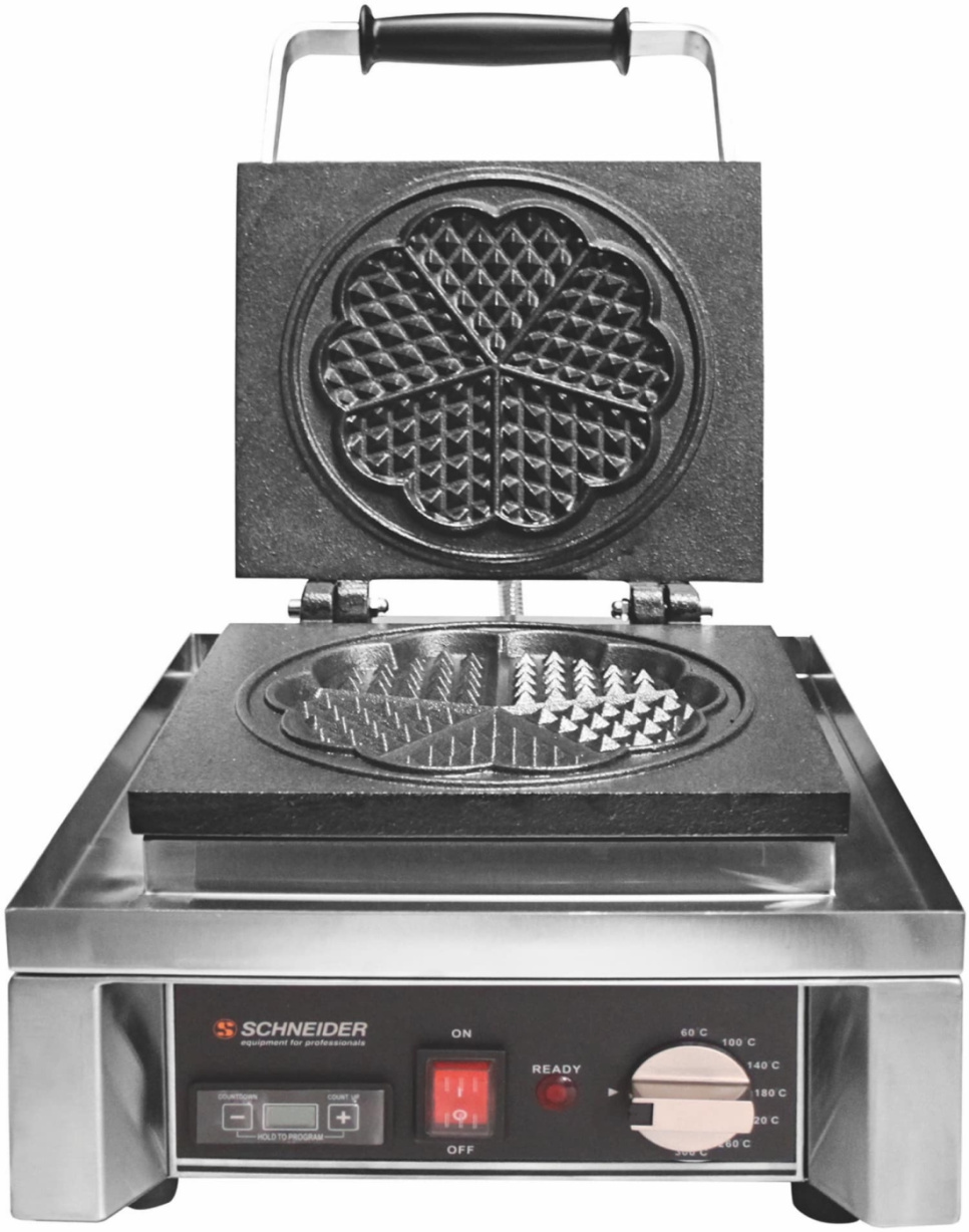 Waffle iron, professional - Schneider in the group Kitchen appliances / Heating & Cooking / Waffle iron at KitchenLab (2254-33859)