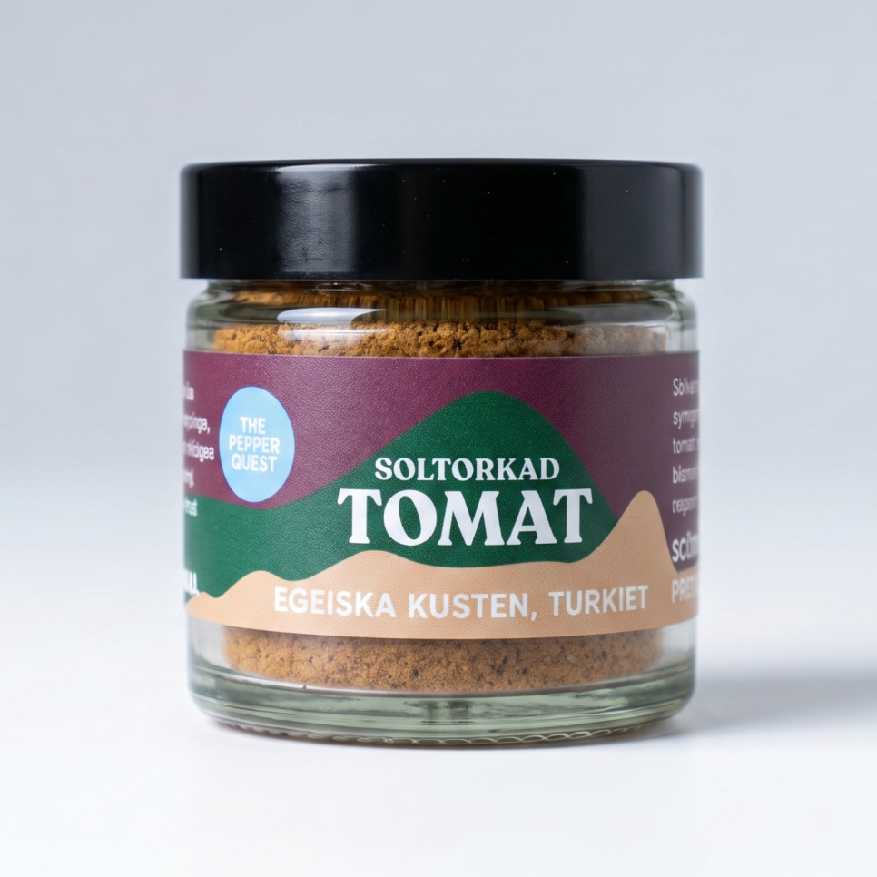 Tomato Powder, 45 g - The Pepper Quest in the group Cooking / Spices & Flavourings / Spices at KitchenLab (2257-34939)