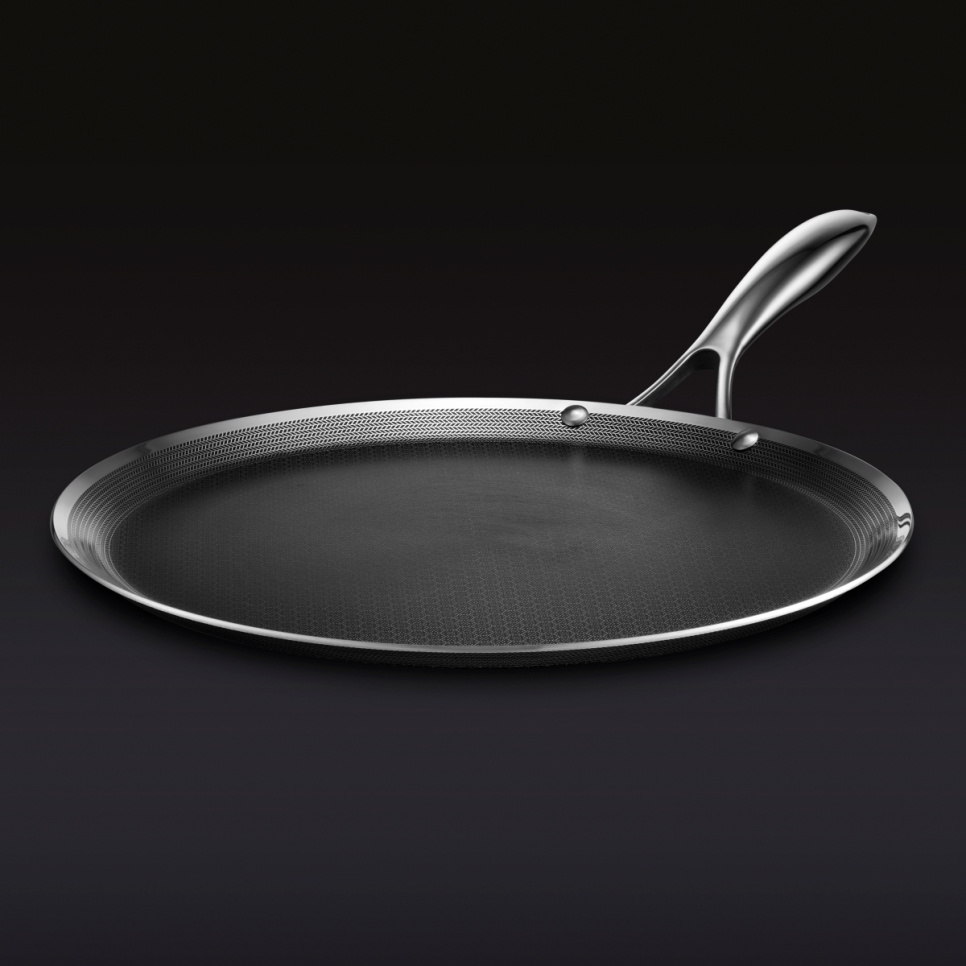 Pancake pan, nonstick, 30 cm - Hexclad in the group Cooking / Frying pan / Pancake pan at KitchenLab (2262-33379)