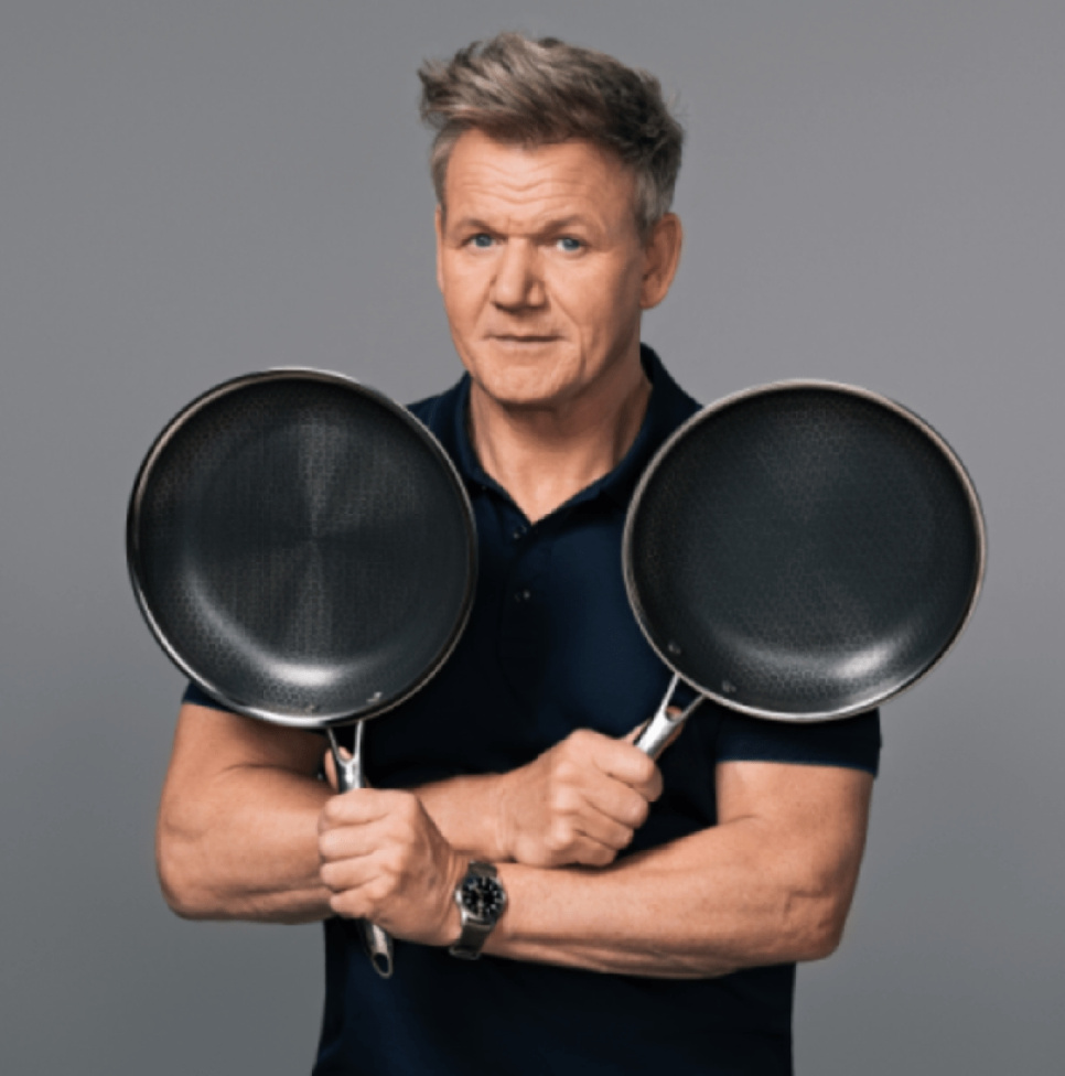 Frying pan, nonstick, 30 cm - Hexclad