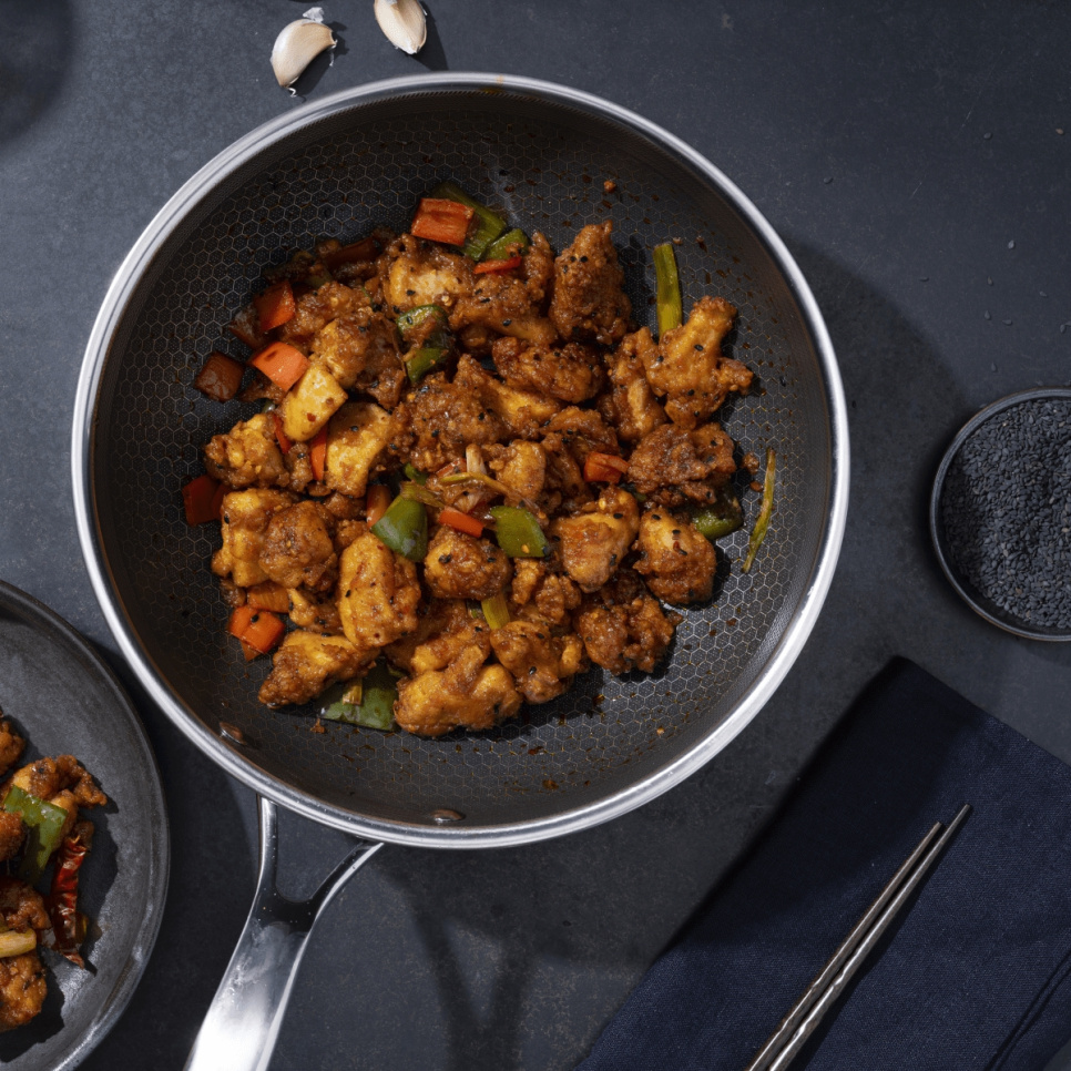 Wok pan, nonstick, 30 cm - Hexclad