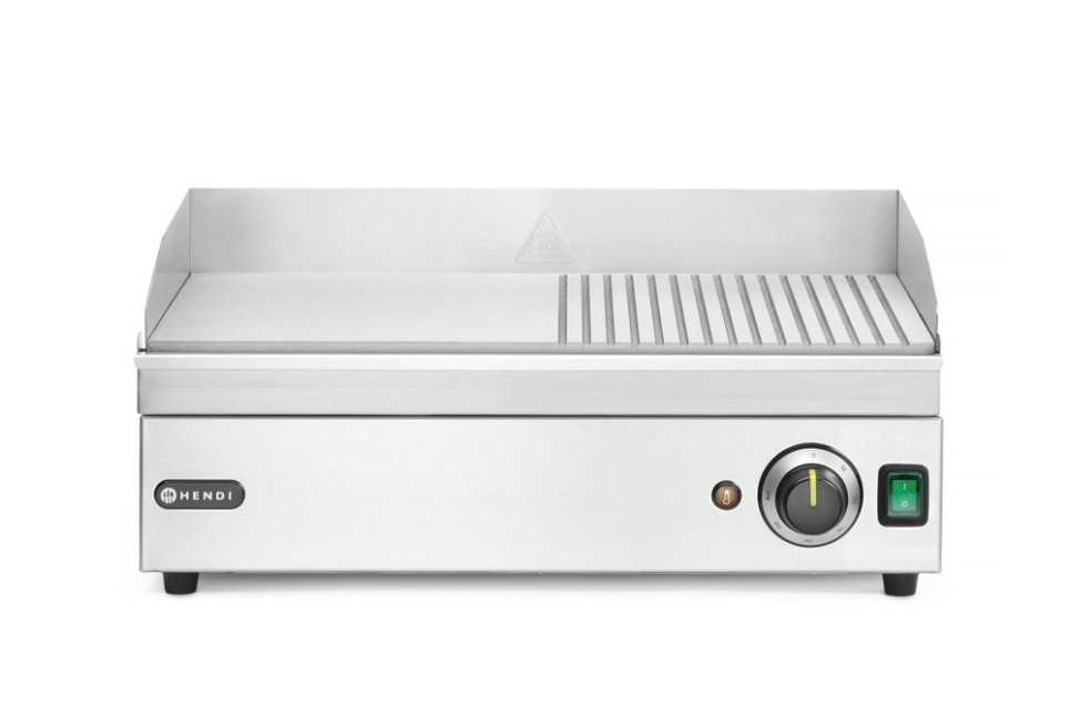 Electric Griddle 50/50 51,8 x 33 cm, Kitchen Line - Hendi in the group Kitchen appliances / Other kitchen appliances / Other kitchen appliances at KitchenLab (2294-34680)
