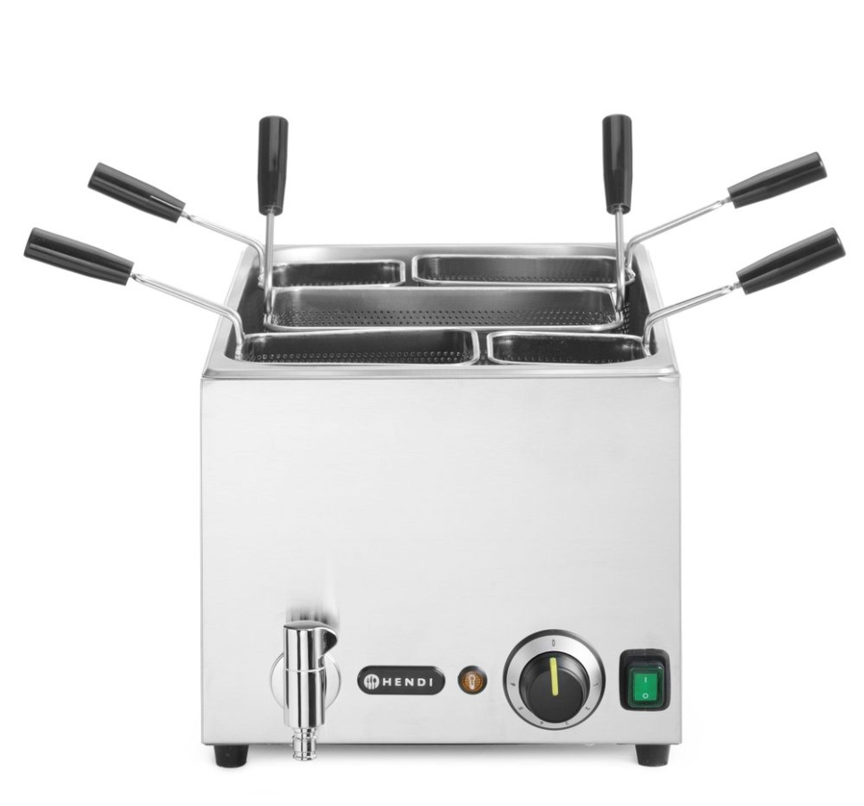 Pasta cooker, 25 L, 5 baskets - Hendi in the group Kitchen appliances / Heating & Cooking / Heating appliances at KitchenLab (2294-34696)