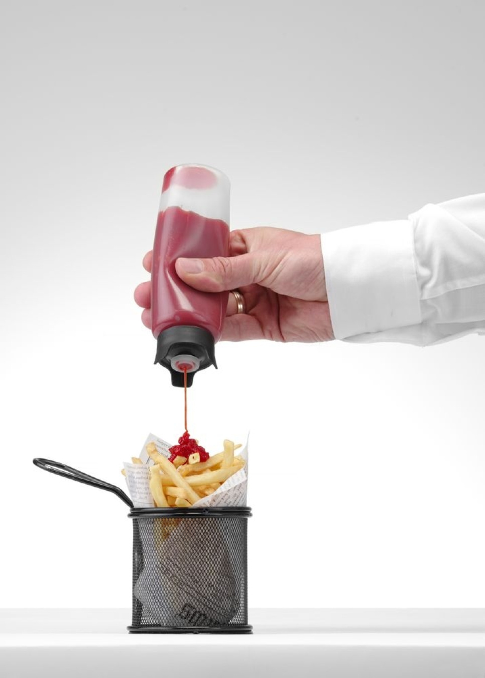 Dressingflasche 230 ml, tropffrei - Hendi