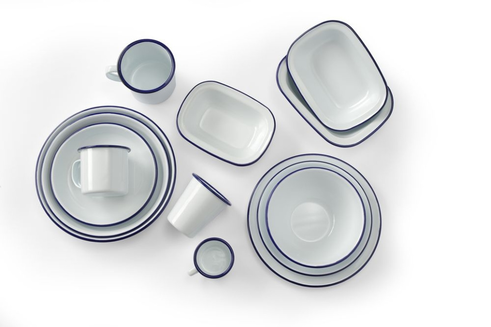 Assiette émaillée, 24 cm - Hendi