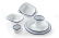 Enamelled Deep Plate, 24 cm - Hendi