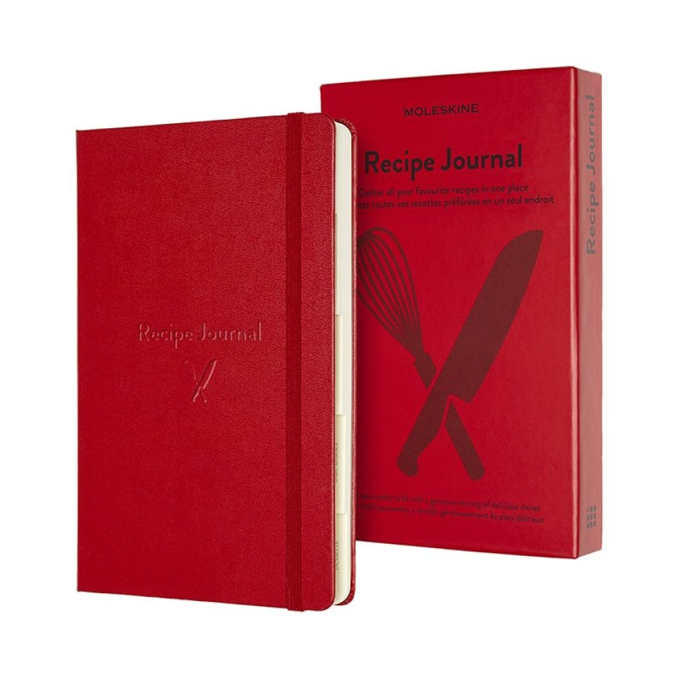 Passion Journal Recipe, Recipe Notebook - Moleskine
