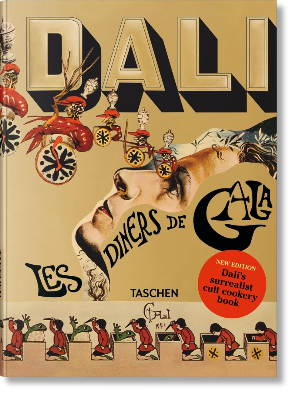 Dalí. Les dîners de Gala - Salvador Dalí in the group Cooking / Cookbooks / / at KitchenLab (2304-36055)