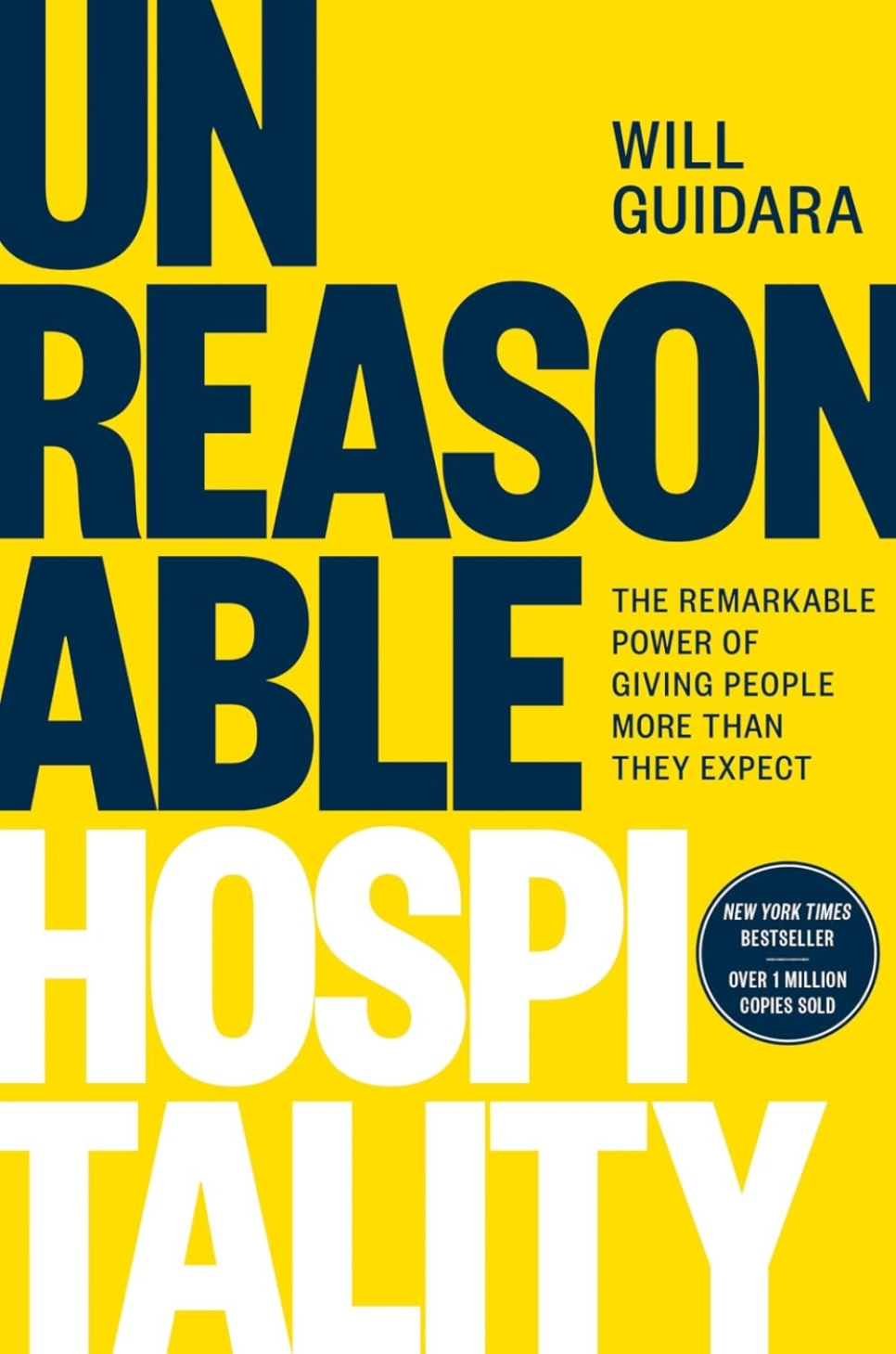 Unreasonable Hospitality - Will Guidara in the group Cooking / Cookbooks / / at KitchenLab (2304-36078)